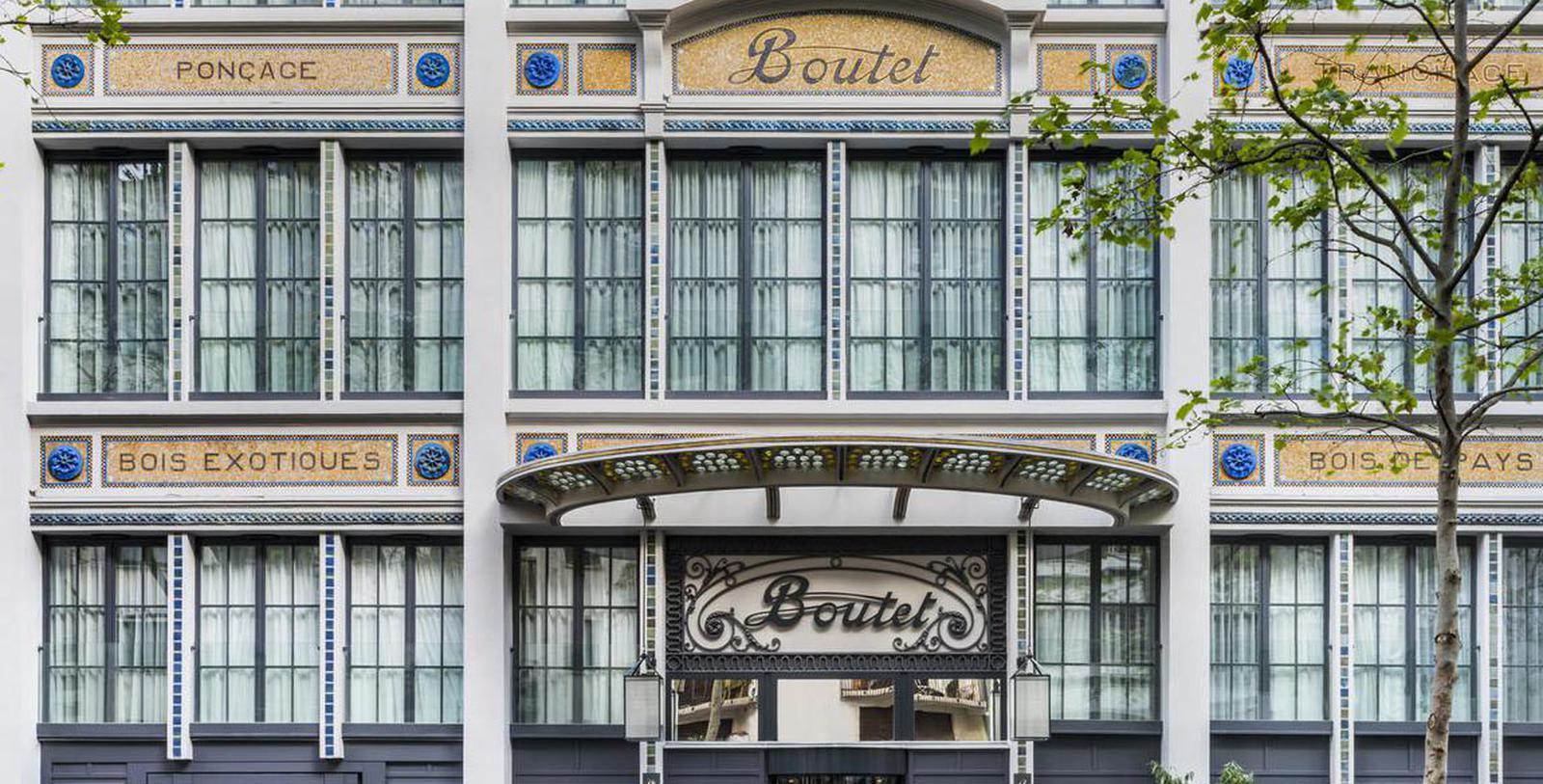 Image of Hotel Exterior Hôtel Paris Bastille Boutet - MGallery by Sofitel, 1926, Member of Historic Hotels Worldwide, in Paris, France, Overview Video