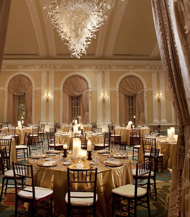 Luxurious Rose Gold and Burgundy Downtown St. Pete Ballroom Wedding, The  Vinoy