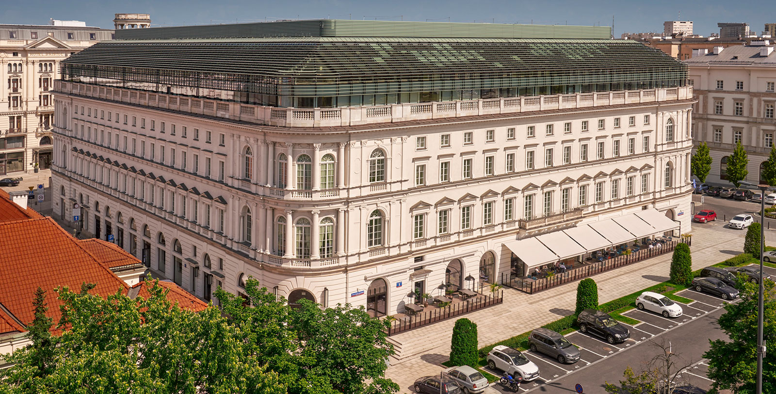 Image of Hotel Exterior Raffles Europejski Warsaw, 1857, Member of Historic Hotels Worldwide, in Warsaw, Poland, Overview Video